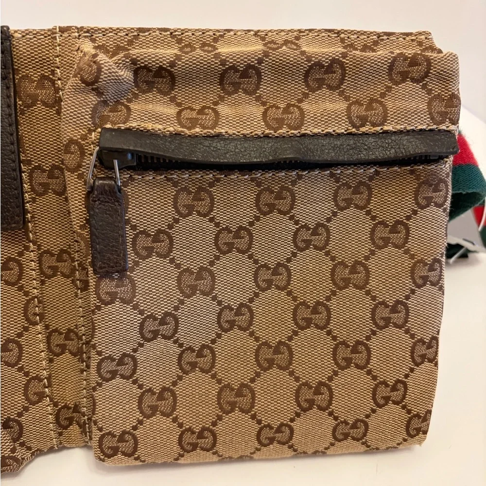 Gucci Beige and Brown GG Belt Bag - Picture 15 of 15